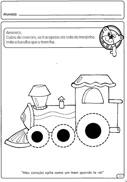 Atividades Tracejado Para Maternal S Escola