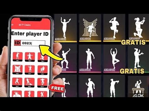 LA MEJOR APP Para DESBLOQUEAR Todos Los EMOTES GRATIS En FREE FIRE 2023