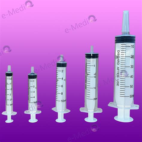 Primes Full Box Luer Slip Disposable Sterilized Syringe Ml Ml