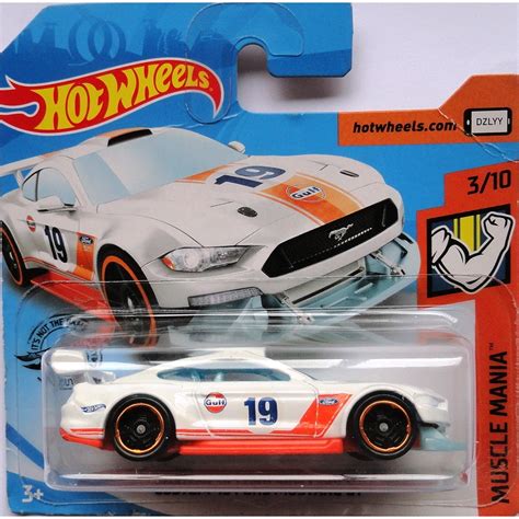 Hot Wheels Custom Ford Mustang Gt Gulf Shopee Brasil