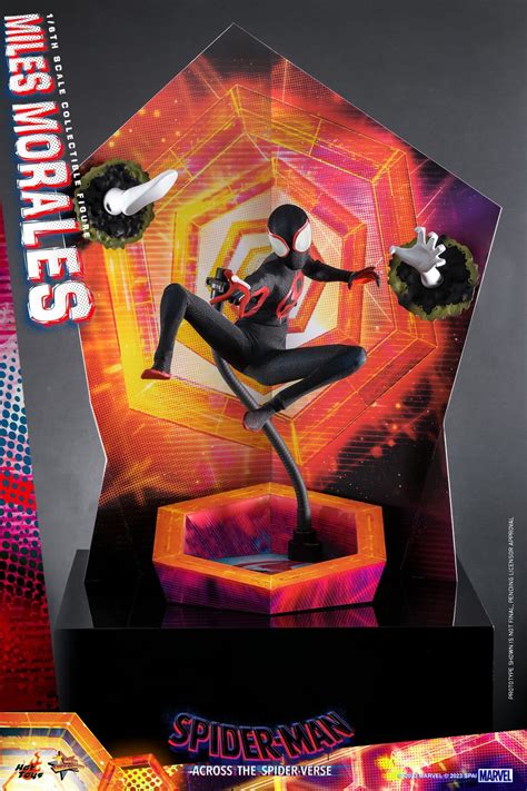 Miles Morales Spider Man Swing On Into Hot Toys With New FIgure