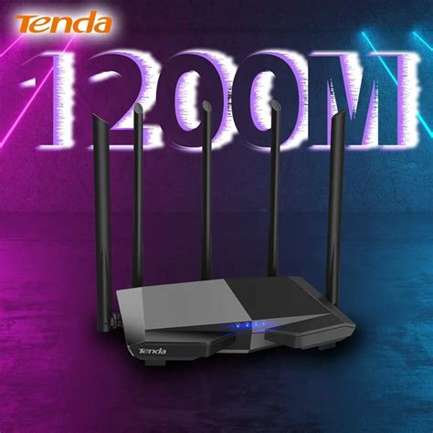 Tenda Routeur R P Teur Wifi Sans Fil AC1200 2 4G 5G Extension De R Seau