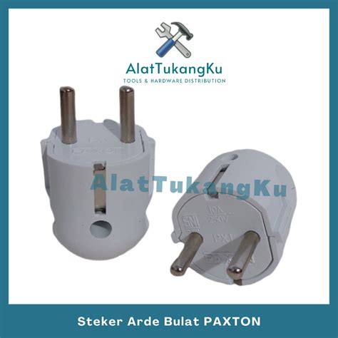 Jual Paxton Steker Arde Bulat Jeck Colokan Listrik Jek Kuningan Sni