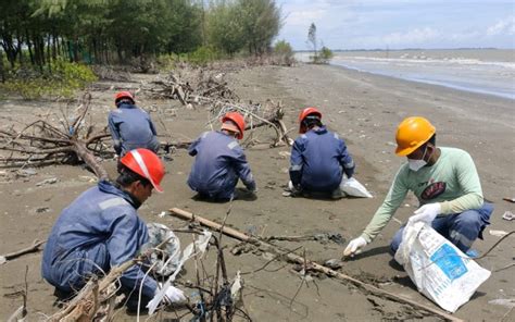 Perairan Karawang Kembali Tercemar Minyak Mentah 120 Petugas Diturunkan