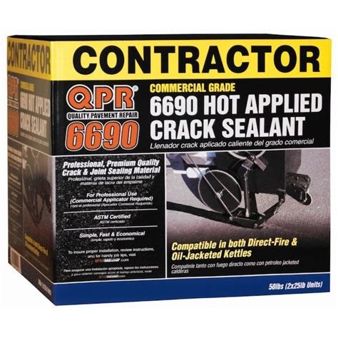 Qpr 6690 Hot Applied Crack 5 Gallon Asphalt Crack Filler In The Asphalt Crack Filler Department