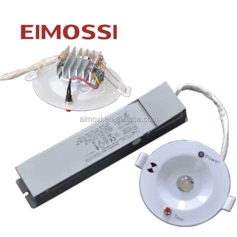 3w Led Downlight With Backup Battery Emergency Luminaries Spot Light