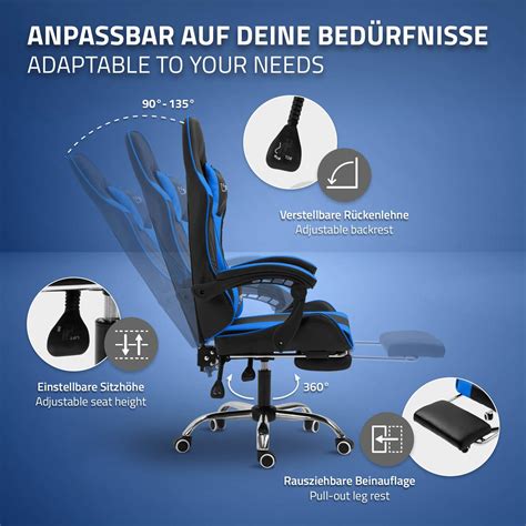 Massage Gaming Chair Chaise De Bureau Racing Chaise De Bureau Gaming