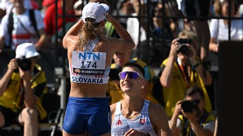 Leichtathletik-WM 2023: Geher Dominik Cerny macht Freundin Hana ...