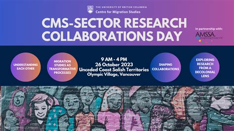 Cms Sector Research Collaborations Day Centre For Migration Studies