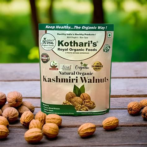 Kotharis Royal Organic Kashmiri Walnut Kothari S Royal Organic Foods