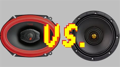 Understanding The Difference Between Coaxial And Midrange Speakers