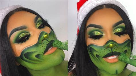 Grinch Makeup Tutorial After Edibles Reaction | Makeupview.co