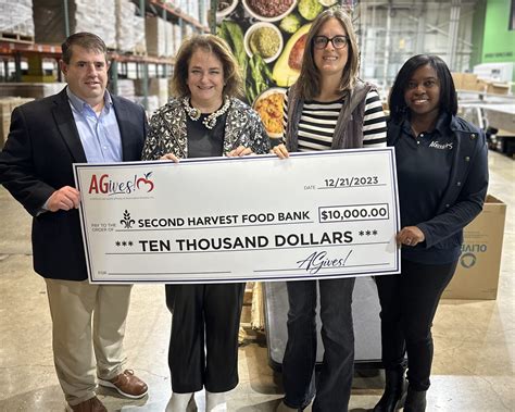 Agives Associated Grocers Non Profit Affiliate Donates To