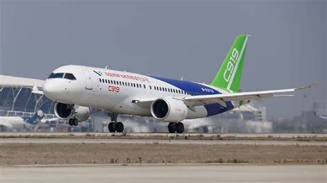 China’s home-built C919 completes latest test flight - CGTN