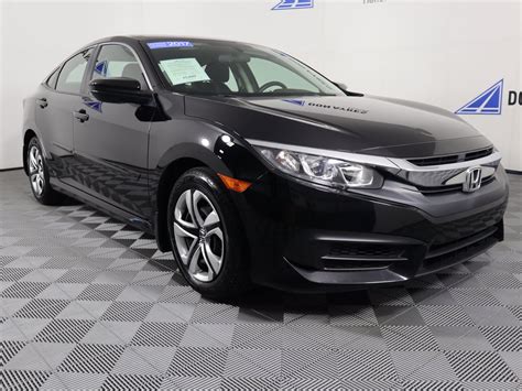 Certified Pre Owned 2017 Honda Civic LX