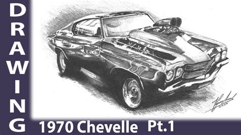 How To Draw A 1970 Chevelle