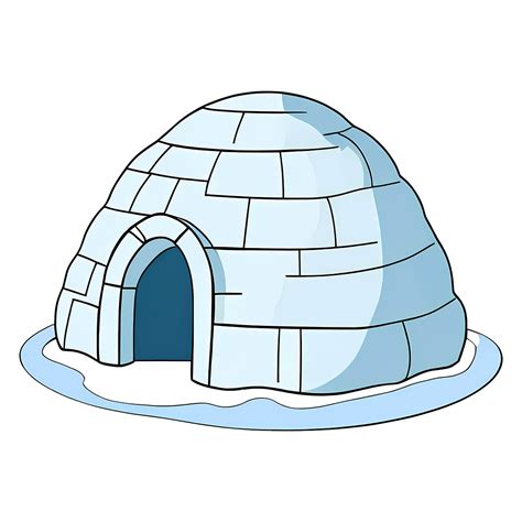 Download Ai Generated Igloo Ice Royalty Free Stock Illustration Image