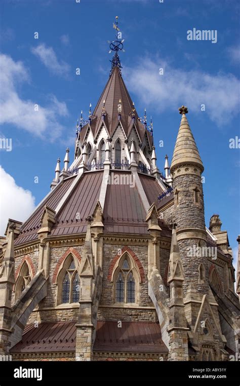 Library Of Parliament Ottawa Canada Stock Photo Alamy