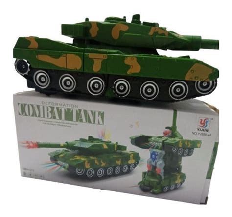 Brinquedo Carro Carrinho De Guerra Tank Exercito Robot Mercadolivre