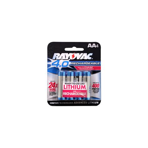 Rayovac Hybrid Nimh Pk Aa Rechargeable Batteries Ebay