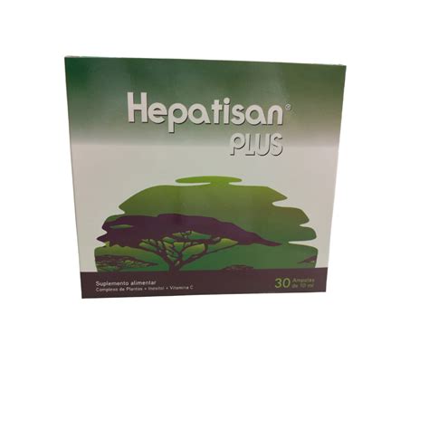 Hepatisan Plus 30 Ampolas Ervanária Maringá Suplementos Naturais