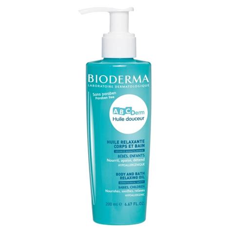 Bioderma ABCDerm Body and bath oil 200 ml Биодерма АВСДерм Нежно