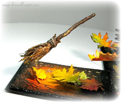 magic boxes: Magic Box - Miniature Broomstick Tutorial