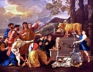 Golden Calf Ten Commandments Broken High Resolution Images