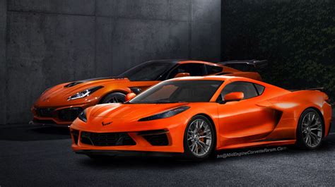 Pic Fvs Renders The C Mid Engine Corvette With The Corvette Zr