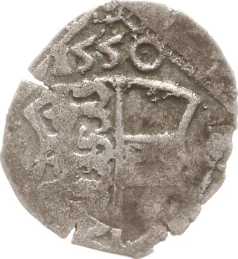 RDR Herzogtum Kärnten Einseitiger Pfennig 1550 Ferdinand I 1522