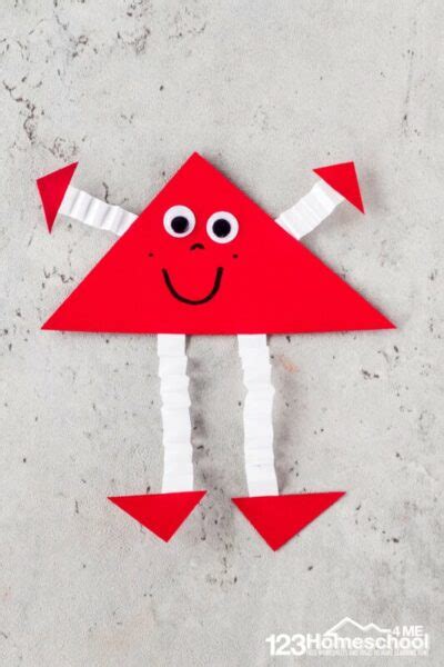 10 Triangle Crafts Preschool Kids Will Enjoy Making - Education Outside