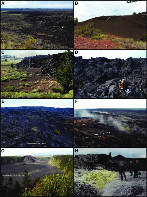 Lava Flow Surfaces And Volcanic Features Of Potential Target Regions In