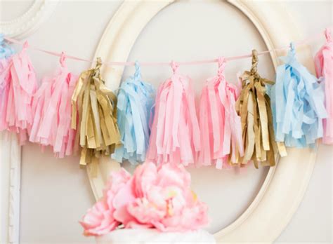 Diy Tissue Tassel Garland Project Nursery