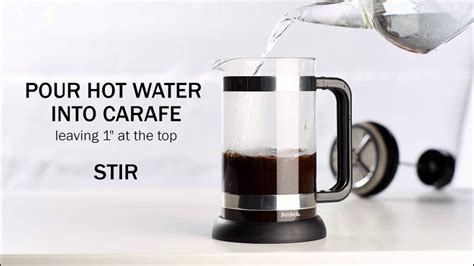 How To Use A French Press Coffee Maker Youtube Coffee Signatures