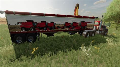 Fs22 Wilson 53ft Super Hopper V 1 0 Other Trailers Mod Für Farming Simulator 22