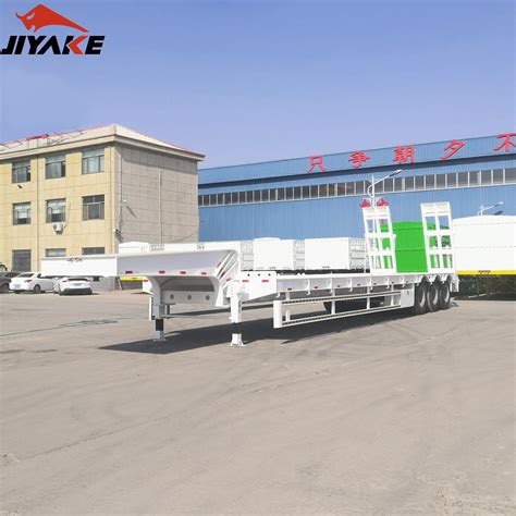 Axle Ton Heavy Duty Gooseneck Low Loader Lowbed Lowboy Low Bed