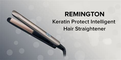 Remington Keratin Protect Intelligent Hair Straightener S8540 Rose Gold