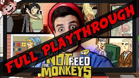 Do NOT Feed The Monkey S FULL PLAYTHROUGH YouTube