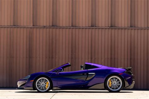 Lantana Purple McLaren 600LT Spider Carpaints Co