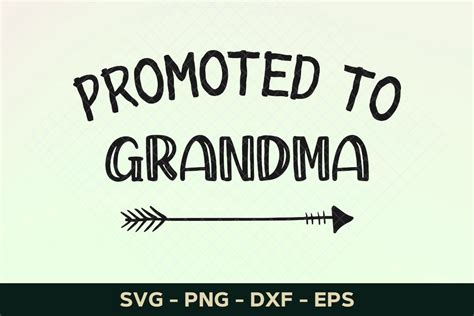 Promoted To Grandma Svg File New Grandma Svg First Time Grandma Svg