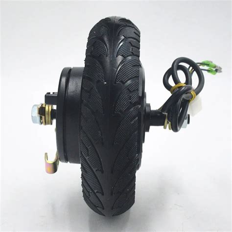 24V 36V 48V 8Inch Electric Wheel Hub Motor 350W Brushless Non Gear Hub