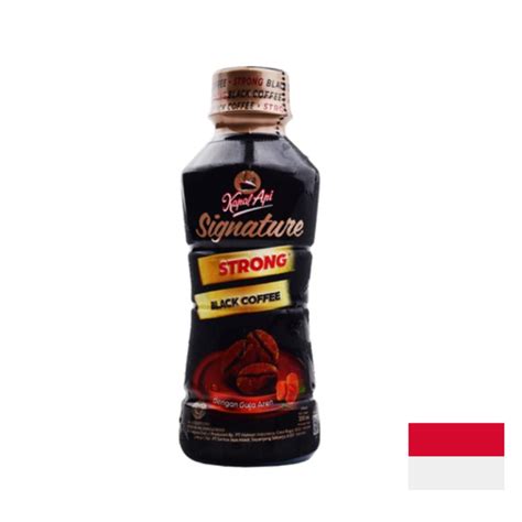 Kapal Api Signature Strong Black Coffee Drink Ml Kelokal