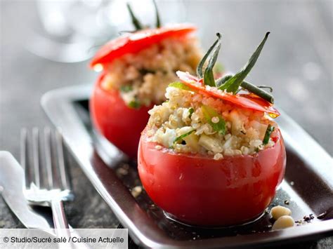 Tomates farcies végétariennes facile découvrez les recettes de