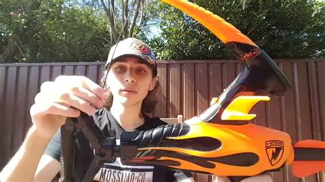 Nerf N Strike Blazin Bow Review Youtube