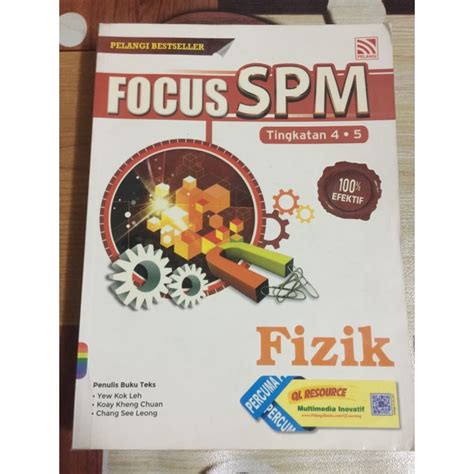 Focus Spm Fizik Buku Rujukan Dan Latihan Tingkatan Shopee Malaysia