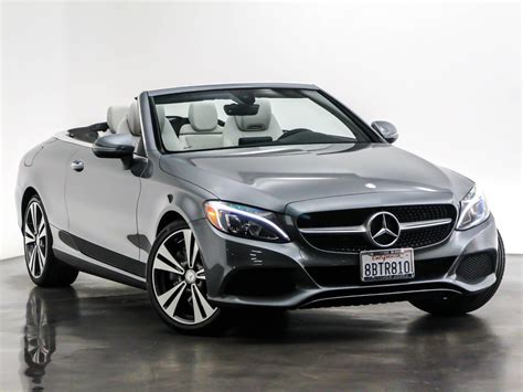 Certified Pre Owned 2017 Mercedes Benz C Class C 300 CABRIOLET In