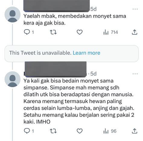 Indi On Twitter Ini Di Thread Aku Soal Monyet Yg Berdiri Pake Kaki