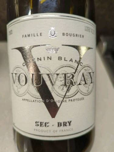 Famille Bougrier Vouvray Chenin Blanc Sec Vivino