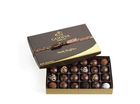 Godiva Assorted Dark Chocolate Truffles