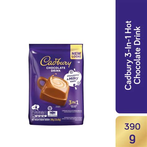 Cadbury In Hot Chocolate Drink Sachets X G G New Packaging Shopee Malaysia